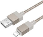 hoco. X110 USB-A - Lightning töltő- és adatkábel 2.4A 1m - arany (6942007646772)
