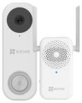 EZVIZ DB2 3K (5MP) (grey) Egylakásos kétvezetékes IP video-kaputelefon (DB2_3K_-5MP-_-grey-)