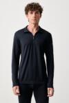 Devold funkcionális hosszúujjú férfi gyapjú Breeze Plus Merino - sötétkék L - answear - 42 990 Ft