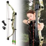 inSPORTline Set tir cu arcul inSPORTline Monyta 20 lbs - Camuflaj (23034-MAIN)
