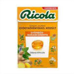 Ricola Gyömbér Narancs-menta Gyógynövényes Cukorka 40 Gr - doktorpatika