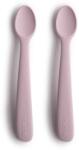 Mushie SZILIKON KANÁL 2 DB Változat: SOFT LILAC