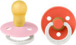 BIBS Colour cumik természetes kaucsukból 2db - 3-as méret Változat: Baby Pink Night / Tango Night