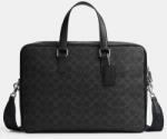 Coach férfi laptop táska Caden - fekete Univerzális méret