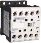 Tracon Segédkontaktor 660V, 50Hz, 9A, 4kW, 400V AC, 3×NO+1×NC (TR1K0901V7)
