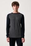 Devold termoaktív hosszú ujjú férfi gyapjú Signature Merino - sötétkék S