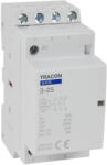 Tracon Installációs kontaktor 230V AC, 50Hz, 2 Mod, 3×NO, AC1/AC7a, 25A (SHK3-25)