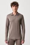Devold funkcionális hosszúujjú férfi gyapjú Breeze Merino - barna XL - answear - 38 990 Ft