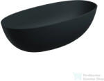 Omnires SHELL M+ 175x78 cm-es szabadon álló kád, matt fekete lava SHELL175WWBLV (SHELL175WWBLV)