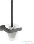 Omnires NELSON fali WC kefe, szálcsiszolt grafit NL80620GR (NL80620GR)