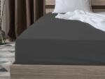  Cearsaf jersey BASIC gri inchis 90 x 200 cm