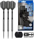  dart szett Harrows steel Supergrip 90% Quick Point, 22g gravírozott