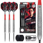 Harrows Dart szett Harrows steel Damon Heta Natural QP 23gr gravírozott