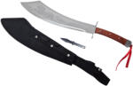 DEPOX Maceta, Breath of the Dragon, otel inoxidabil, cutit de aruncat inclus, 64 cm (0720)