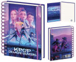 K-pop Démonvadászok World Tour spirál notesz, vonalas füzet A5 - lord