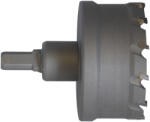 witec Dobozfúró Klt. korona keményfém lapk. Átm. 83mm, fúrási m 29mm, fúrószárral és kivető rugóval (3-18726-83,00)