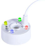  LED-es párakészítő, párologtató, mini ködgép - fehér (KG_002)