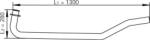 Dinex 47263 - RACORD EVACUARE - compatibil Man - Dinex-47263 (DINEX47263)
