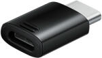 Samsung Adaptor Date si Incarcare microUSB - USB-C Samsung EE-GN930BB, Negru, Swap
