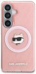KARL LAGERFELD Husa Karl Lagerfeld IML Repeated Choupette cu MagSafe compatibila cu Samsung Galaxy S26, Roz (3666339612498)
