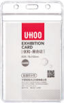 UHOO Suport ecuson vertical, 72x102 mm, cu fermoar UHOO 6688
