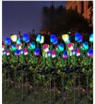 Flippy Lampa Solara LED tip Lalele cu 3 flori pentru Gradina, Inaltime 78 cm (122540)