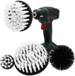 CarZoneShop - set de perii moi pentru bormașină, 4 buc (CZS-FFPKS)