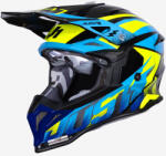 JUST1 Casca moto atv JUST1 J39, culoare albastru negru lucios, marime XL (606004012008XL) - simoto
