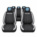 AutoHelix MSA Set Huse Scaune Universale Vision, Gri Personalizate cu Volkswagen (VISIONGRI19)