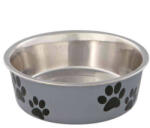 TRIXIE Stainless Steel Bowl | Fémtál műanyag borítással - 0, 8 L