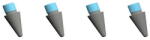 Paperlike Accesoriu Apple Pencil Paperlike Varfuri Pencil Tips, set 4 bucati, precizie ridicata si pentru scris si desen digital (PL-APT-CB-25)