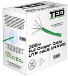 Ted Electric CABLU UTP CAT 6 CUPRU 0.5MM 305M TED ELECTRIC (KAB-TED2)