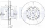 DELPHI Disc Frana Bg3675 Citroën C5 I/C5 Ii/C5 Iii/Xantia (BG3675)