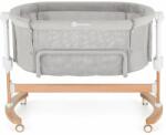 Petite&Mars Pat Copii Petite&Mars Co-sleeper Glory 2in1 Cu Leganare Ajustare pe Inaltime in 5 Pozitii Cu Saltea 0 luni+ Greutate Suportata 9Kg Bej (926587)
