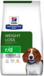 Hill's Prescription Diet 2x4kg Hill's Prescription Diet r/d Weight Reduction csirke száraz kutyatáp