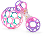Oball Oball, Delightful Duo, set cadou: minge + haltera, roz-violet, 0 luni+