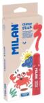 MILAN Creioane MILAN într-o cutie de plastic (set de 7 culori)