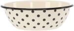 Chomik Bol emailat 1, 5l 20cm alb cu model buline 68410 (EMA3202) Castron