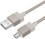hoco. X110 USB-A - USB-C töltő- és adatkábel 3A 1m - fonott arany (6942007646819)