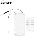 Sonoff Releu Automatizare Ventilatoare Sonoff iFan03 cu Functie Control de pe telefonul mobil, Control vocal