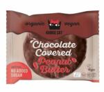 Kookie Cat Cookie cu crema de arahide invelita in ciocolata bio 50g Kookie Cat (3800233689785)