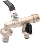 Dupla, Kerti, Csap, 3/4"-3/4
