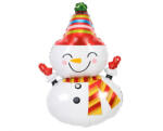 Karácsony Hóember Happy fólia lufi 81 cm (MLG422662)