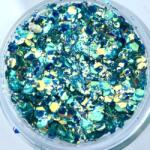 Nailvana Disco Glitter - Golden Oasis (43)