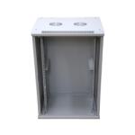 Extralink Cabinet rack 15u 600x600 montabil pe perete Gri