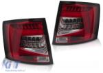  LED csíkos hátsó lámpák piros-fehér Skoda Octavia III 12-16 SW OEM LED (TTTLS6029374)