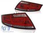  LED csíkos hátsó lámpa piros-fehér AUDI TT 04.06-02.14 (TTTLA6028316)
