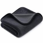 Flippy Prosop Auto din Microfibra , Flippy, 600 GSM, Strat Simplu, Super Absorbant, Moale si Reutilizabil, Uscare si Curatare Auto, 60 x 90 cm, Gri Inchis (167836)