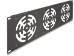 DELOCK 66747 Ventilátor panel Rack szekrény tartozék (66747)