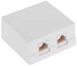  Priza dubla UTP CAT5 (TEL0031)